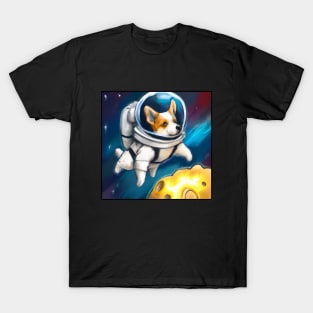 Corgi Astronaut T-Shirt